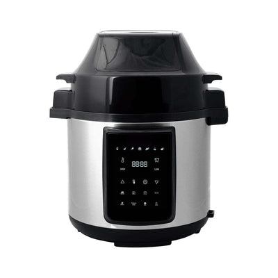 6L Air Fryer + Pressure Cooker (Silver) Kitchen Appliance Payday Deals