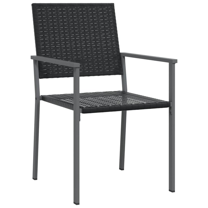 7 Piece Garden Dining Set Poly Rattan and Steel Payday Deals