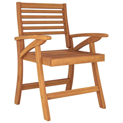 7 Piece Garden Dining Set Solid Wood Acacia Payday Deals