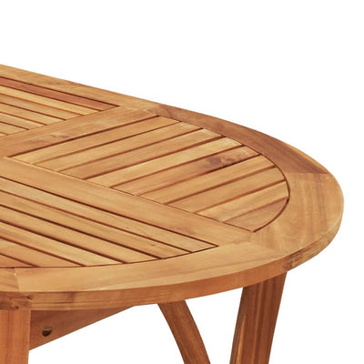 7 Piece Garden Dining Set Solid Wood Acacia Payday Deals