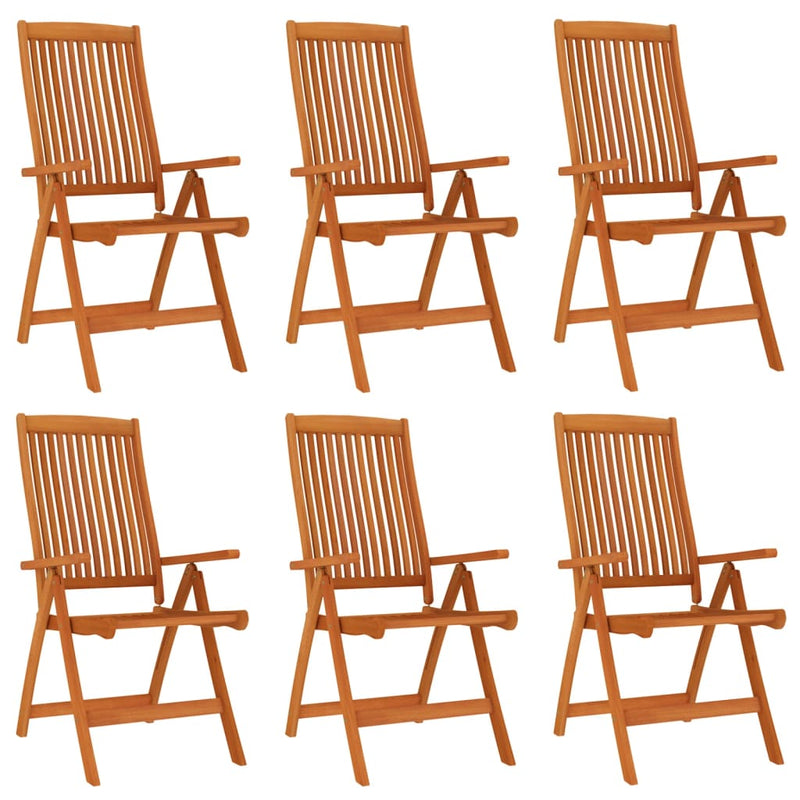 7 Piece Garden Dining Set Solid Wood Eucalyptus Payday Deals