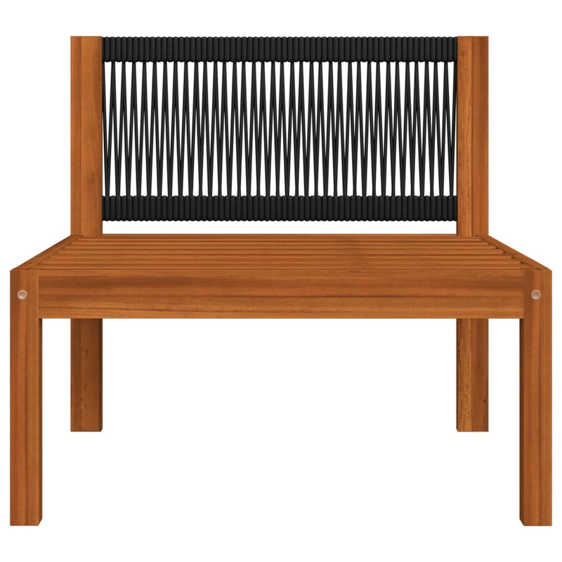 7 Piece Garden Lounge Set with Cushions Cream Solid Acacia Wood Payday Deals