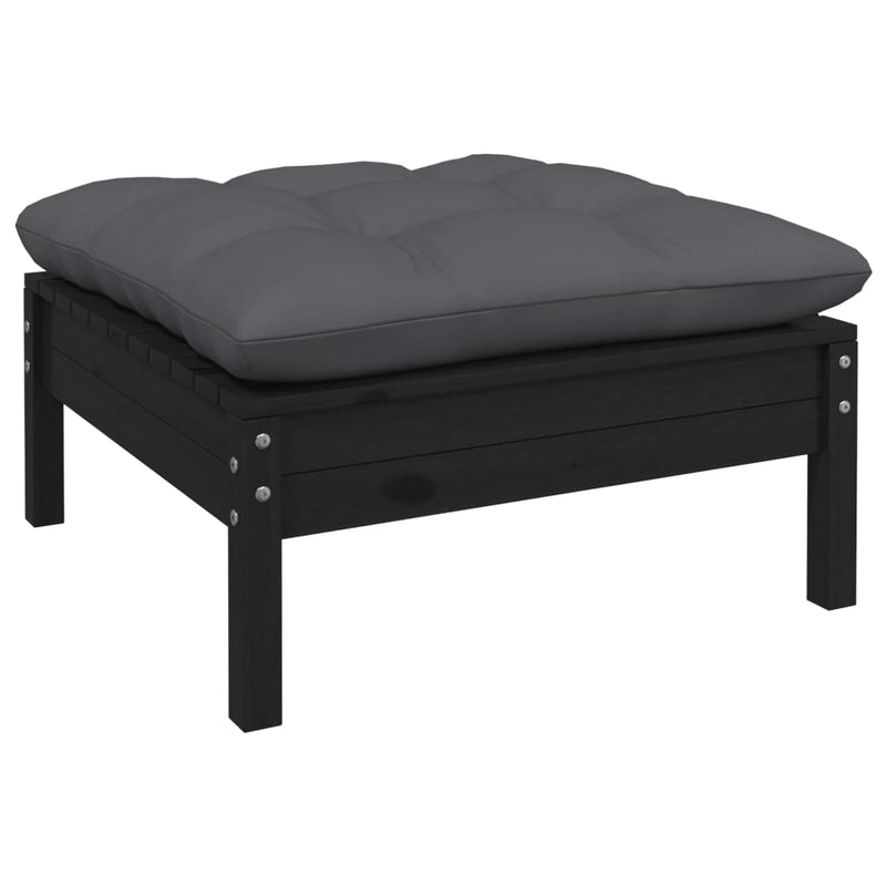 7 Piece Garden Lounge Set with Cushions Solid Pinewood Payday Deals