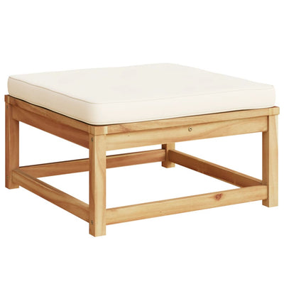 7 Piece Garden Lounge Set with Cushions Solid Wood Acacia Payday Deals