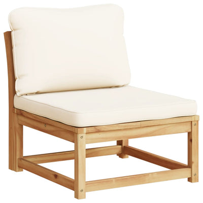 7 Piece Garden Lounge Set with Cushions Solid Wood Acacia Payday Deals