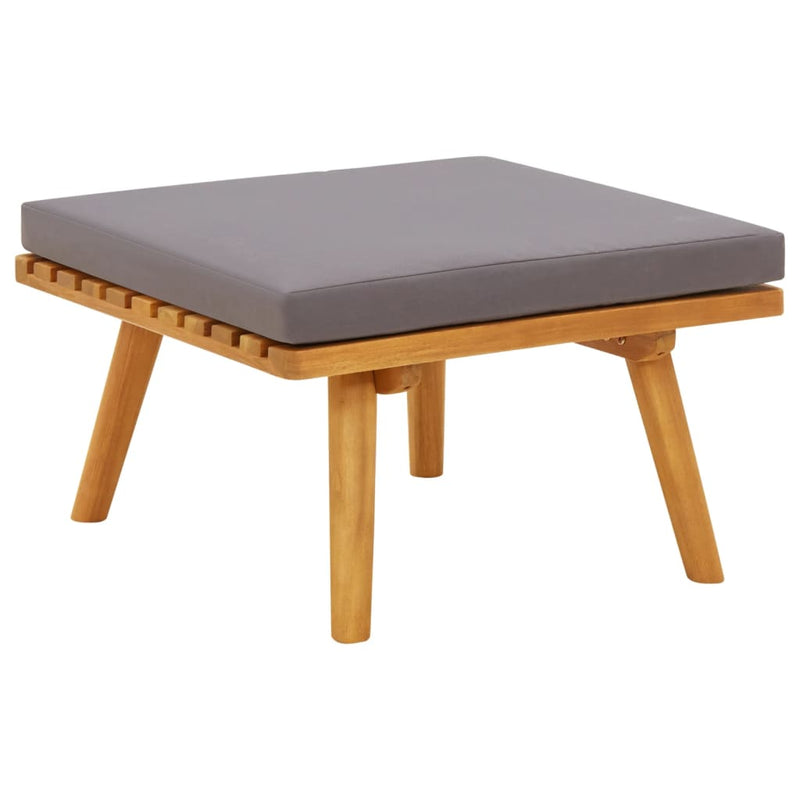 7 Piece Garden Lounge Set with Cushions Solid Wood Acacia Payday Deals