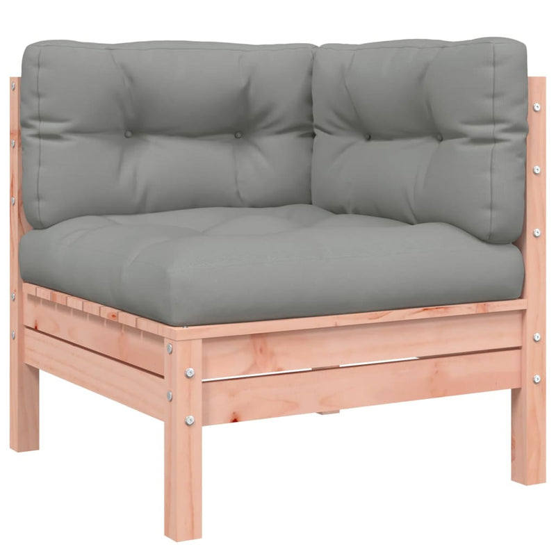 7 Piece Garden Sofa Set with Cushions Solid Wood Douglas Fir Payday Deals