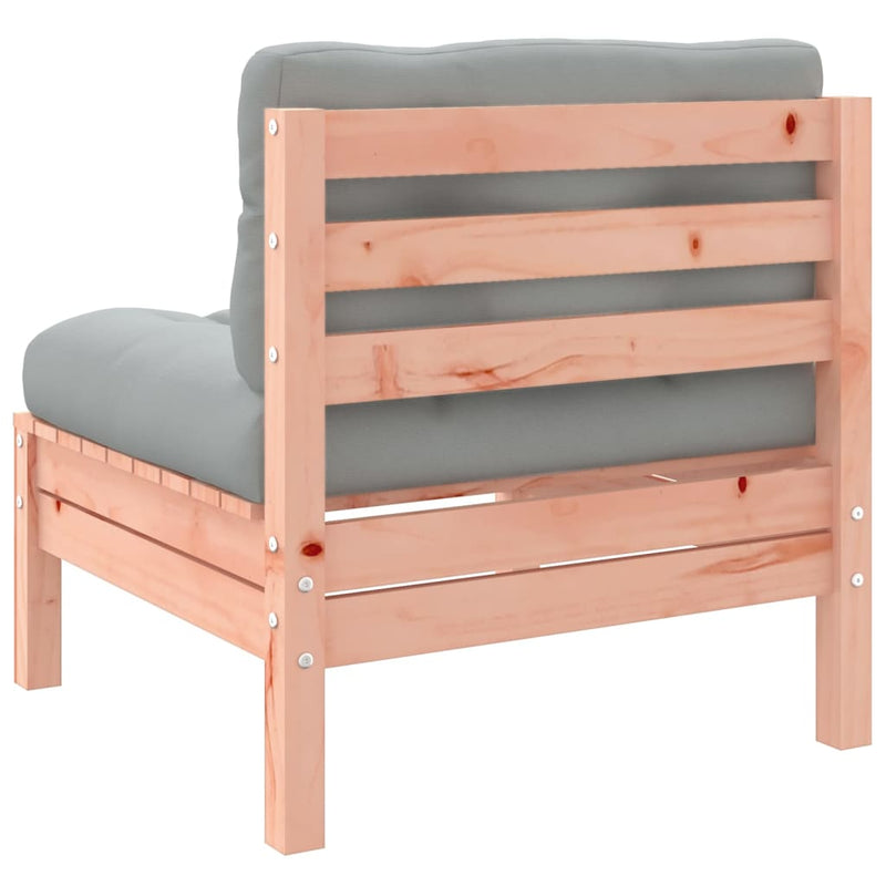 7 Piece Garden Sofa Set with Cushions Solid Wood Douglas Fir Payday Deals