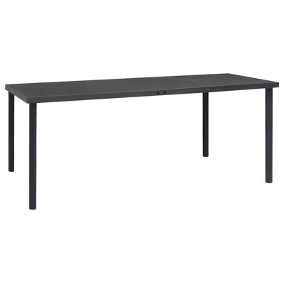 7 Piece Outdoor Dining Set Steel Payday Deals