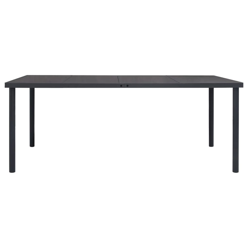 7 Piece Outdoor Dining Set Steel Payday Deals
