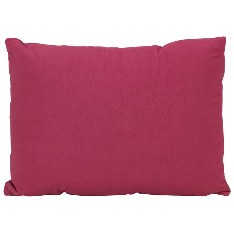 7 Piece Throw Pillow Set Pink Fabric Payday Deals