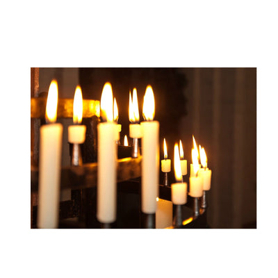 72x Church Candles Dinner Wax Pillar Wedding Table White Bulk - Unscented Payday Deals