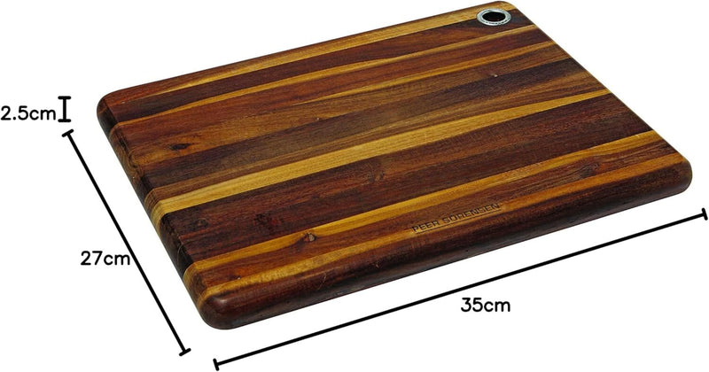 Peer Sorensen Long Grain Acacia Wood Cutting Chopping Board in Brown