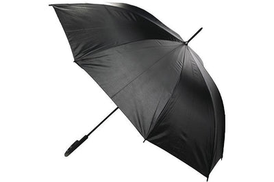 Rain Hook Umbrella Sun Sturdy Parasol Windproof Waterproof - Black