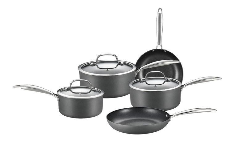 8-Piece Cookware Set with Non-stick Coating and Glass Lids Payday Deals