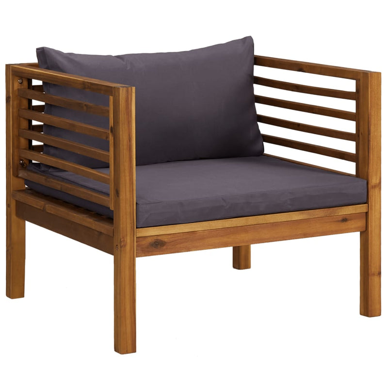 8 Piece Garden Lounge Set with Cushion Solid Acacia Wood Payday Deals