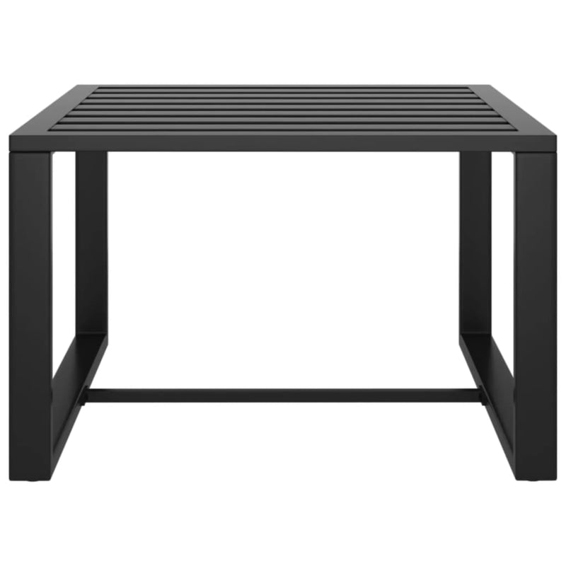 8 Piece Garden Lounge Set with Cushions Aluminium Anthracite Payday Deals