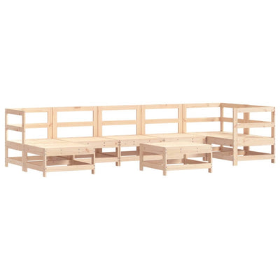 8 Piece Garden Lounge Set with Cushions Solid Wood Payday Deals
