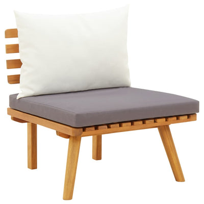 8 Piece Garden Lounge Set with Cushions Solid Wood Acacia Payday Deals