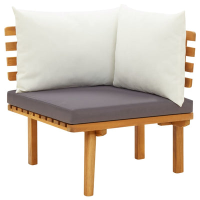 8 Piece Garden Lounge Set with Cushions Solid Wood Acacia Payday Deals