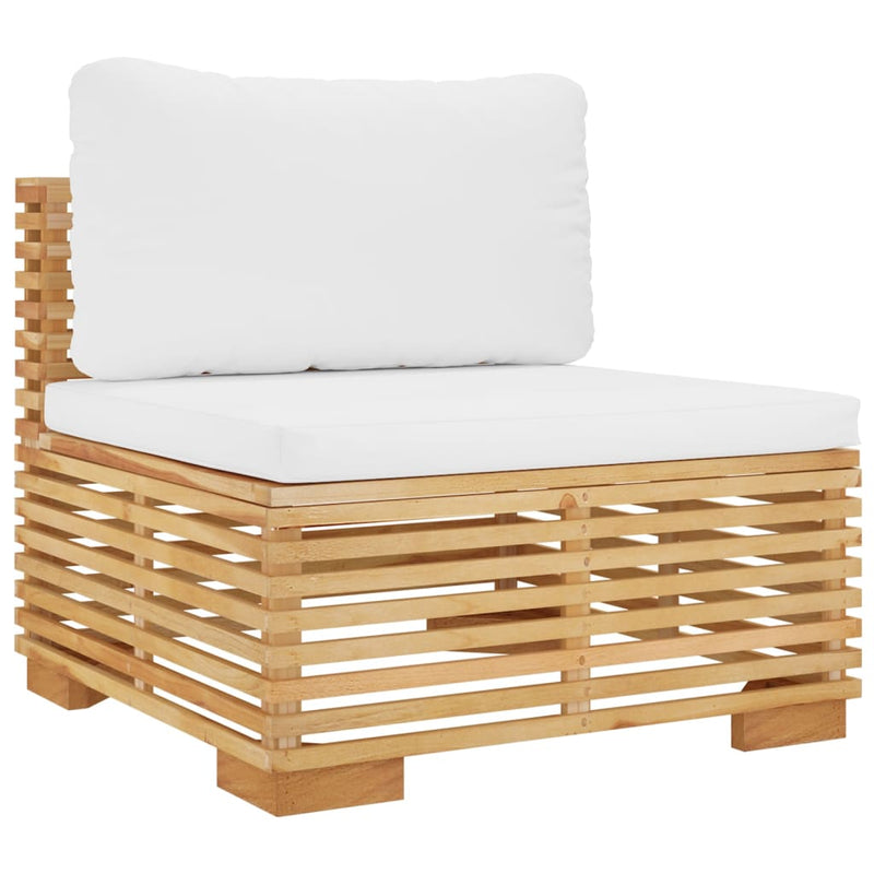 8 Piece Garden Lounge Set with Cushions Solid Wood Teak Payday Deals
