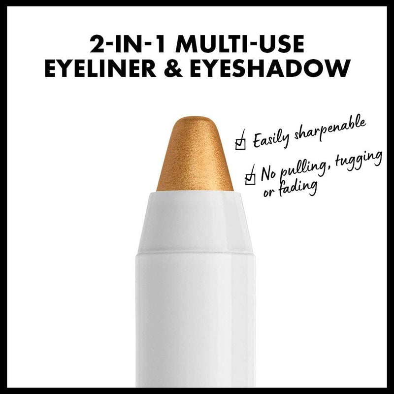 NYX 5g Professional Makeup Jumbo Eye Pencil Eyeliner Eye Liner - Pure Gold