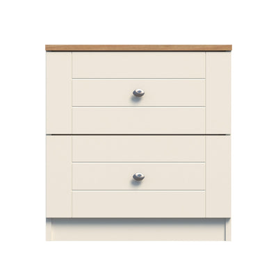 HARRIET Chest of 2 Drawers Bedside Table with Dresser