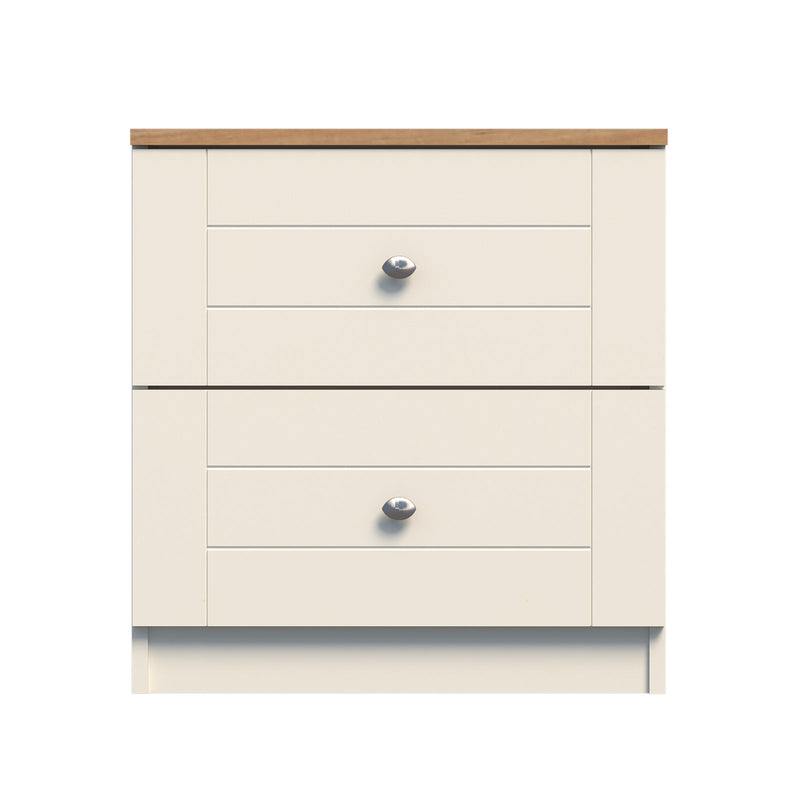 HARRIET Chest of 2 Drawers Bedside Table with Dresser