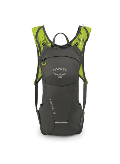 Osprey Mens Katari 3 Bike Hydration Reflective Backpack Adventure - Lime Stone