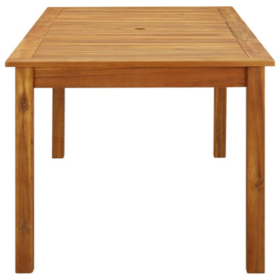 Garden Table 200x90x74 cm Solid Acacia Wood