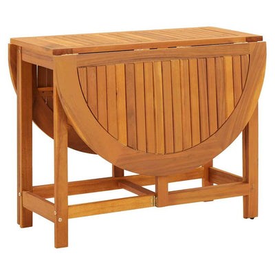 Garden Table 130x90x72 cm Solid Acacia Wood