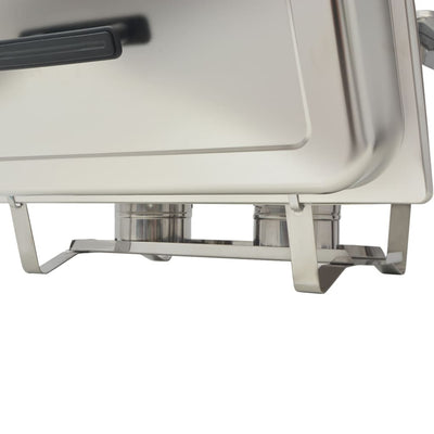 2 Piece Chafing Dish Set Stainless Steel