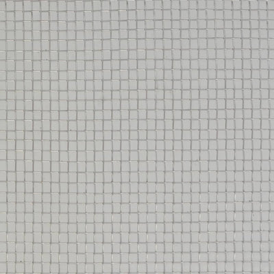 Mesh Screen Stainless Steel 100x1000 cm Silver