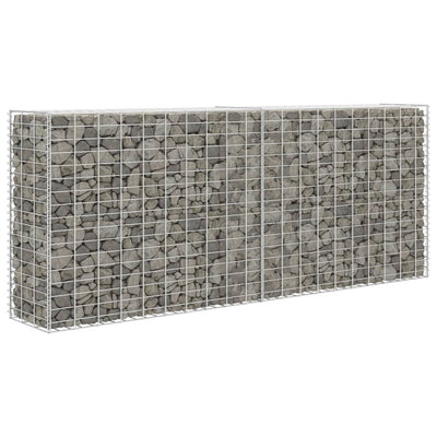 Gabion Basket Galvanised Steel 85x30x200 cm