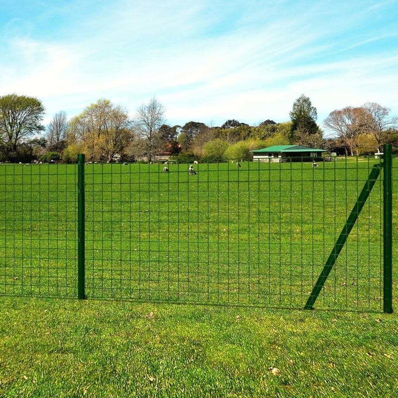 Euro Fence Steel 25x1.2 m Green