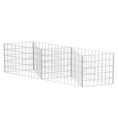 Gabion Basket Galvanised Steel 120x30x50 cm