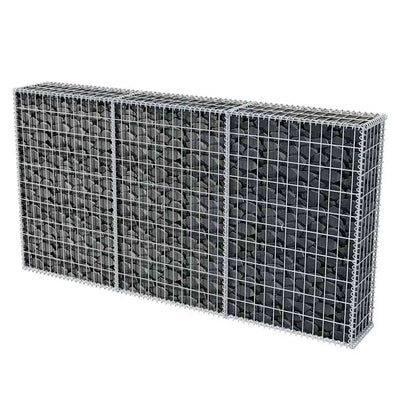 Gabion Basket Galvanised Steel 200x30x100 cm