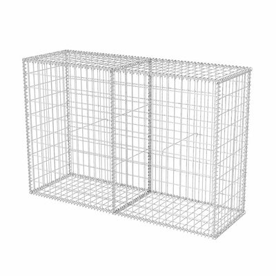 Gabion Basket Galvanised Steel 150x50x100 cm