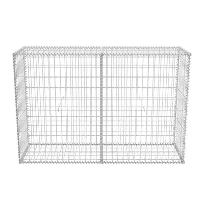 Gabion Basket Galvanised Steel 150x50x100 cm