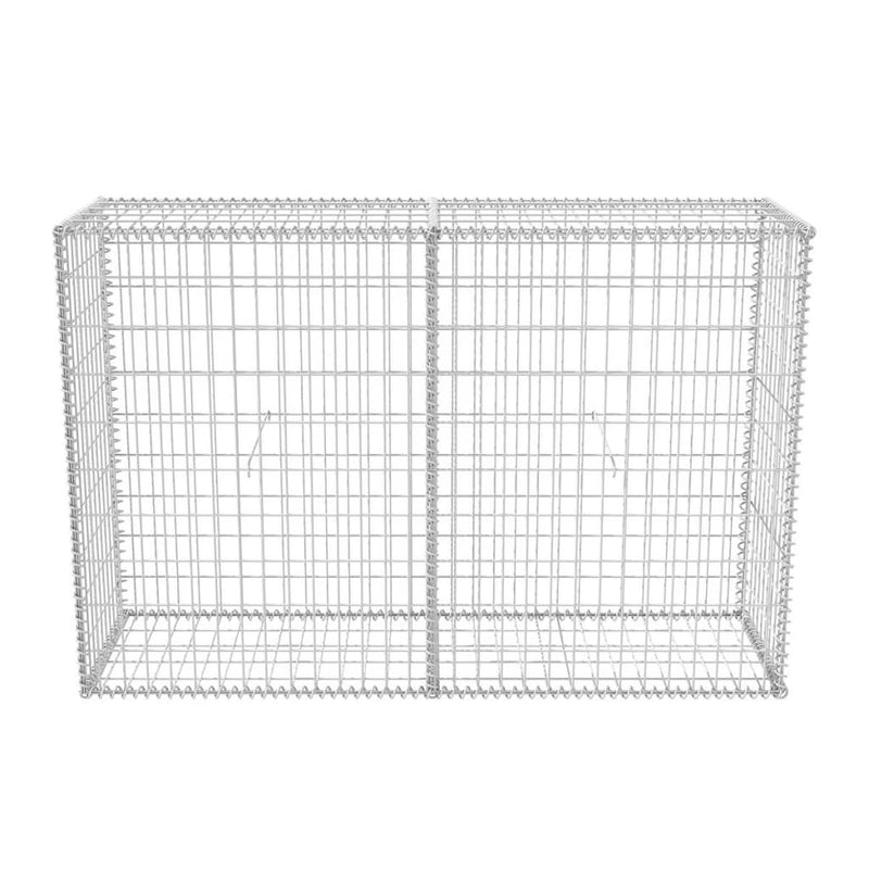 Gabion Basket Galvanised Steel 150x50x100 cm