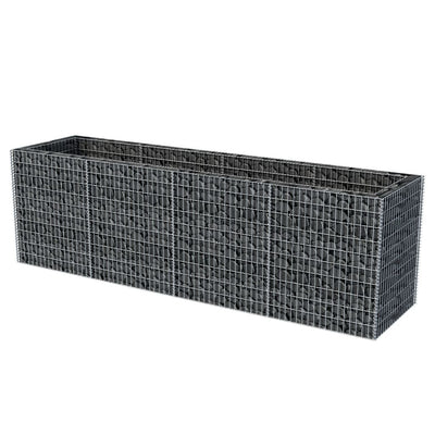 Gabion Raised Bed Steel 360x90x100 cm