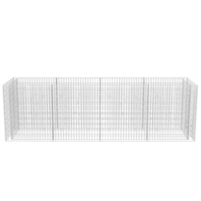 Gabion Raised Bed Steel 360x90x100 cm