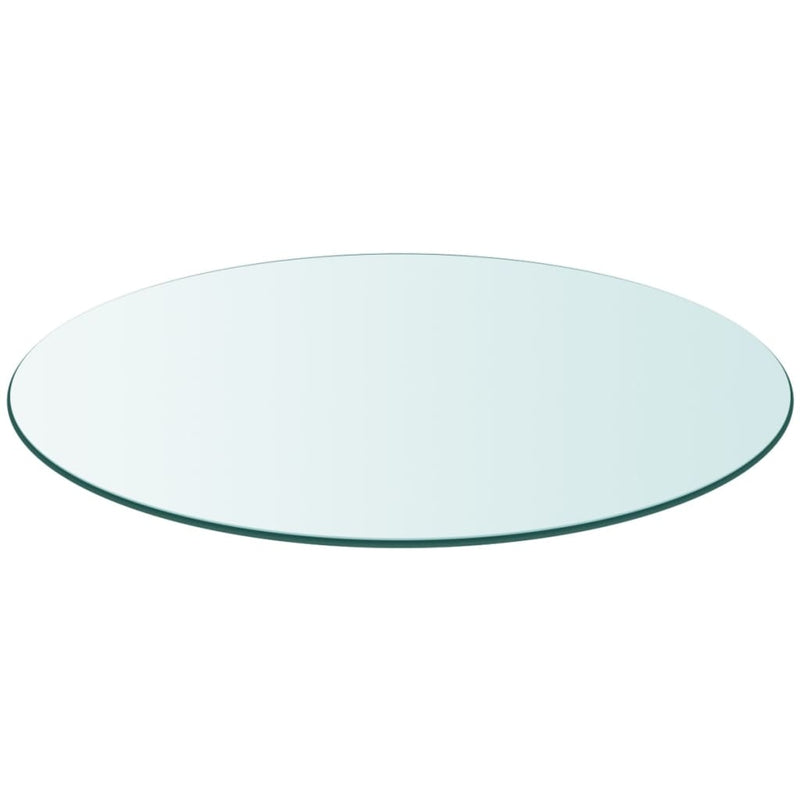 Table Top Tempered Glass Round 300 mm