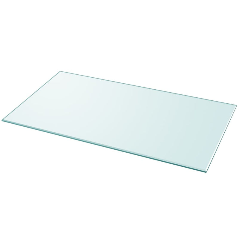 Table Top Tempered Glass Rectangular 1200x650 mm