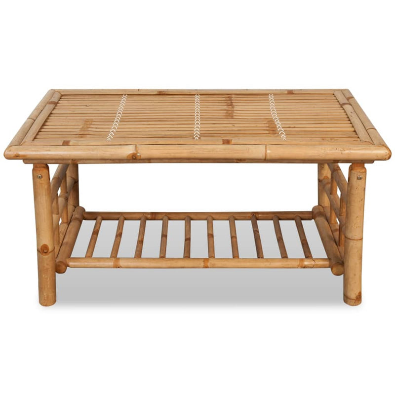 Coffee Table Bamboo 90x50x45 cm