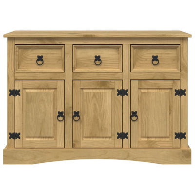 Sideboard Solid Mexican Pinewood Corona Range 132x43x78 cm