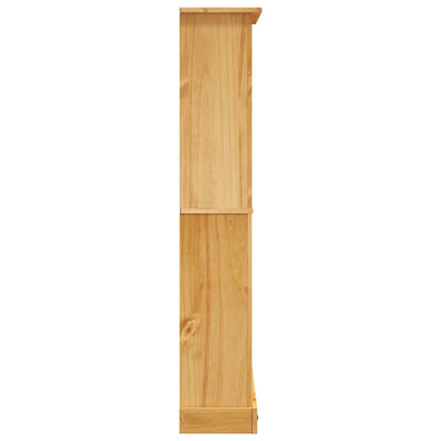 4-Tier Bookcase Mexican Pine Corona Range 81x29x150 cm