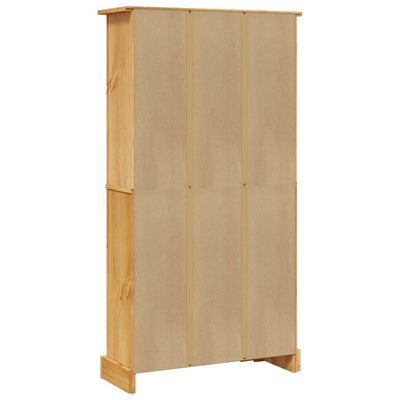 4-Tier Bookcase Mexican Pine Corona Range 81x29x150 cm