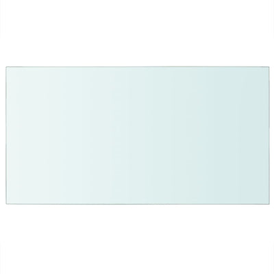 Shelf Panel Glass Clear 40x25 cm