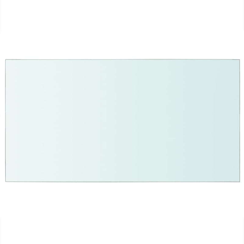 Shelf Panel Glass Clear 40x25 cm